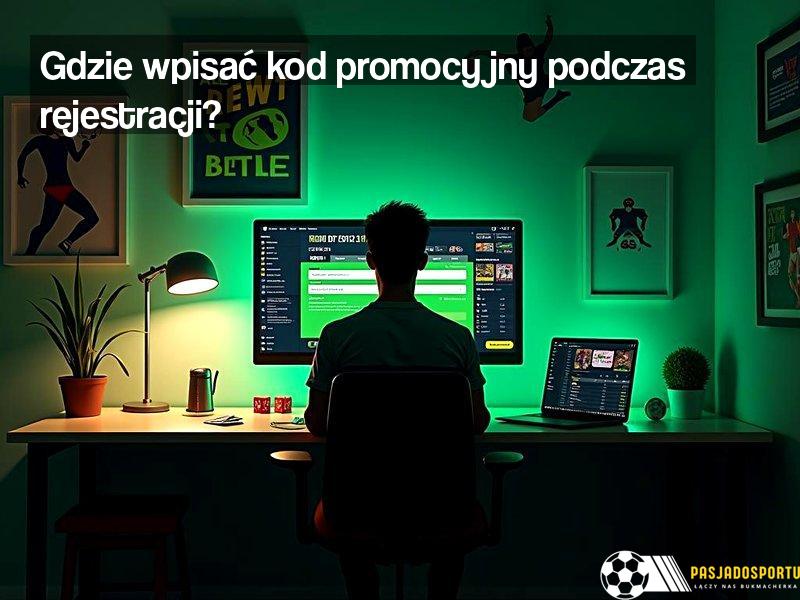Gdzie wpisać kod promocyjny podczas rejestracji?
