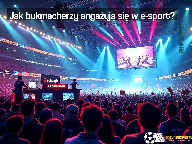 Jak bukmacherzy angażują się w e-sport?