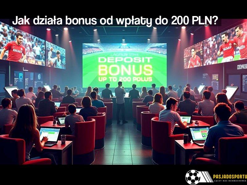 Jak działa bonus od wpłaty do 200 PLN?