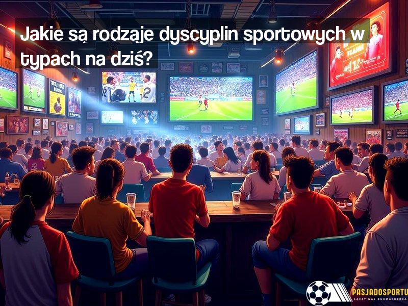 Jakie są rodzaje dyscyplin sportowych w typach na dziś?