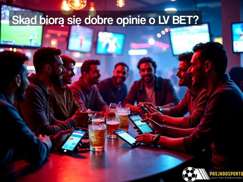 Skąd biorą się dobre opinie o LV BET?